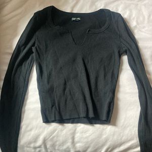 Ling sleeve basic top